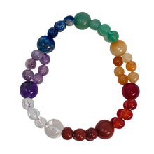 Load image into Gallery viewer, Bracelet - Chakra Double Layer
