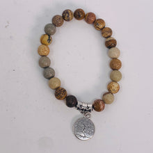 Load image into Gallery viewer, Bracelet - Jasper &amp; Tree of Life
