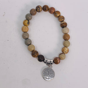 Bracelet - Jasper & Tree of Life