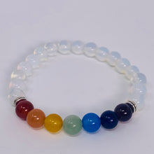 Load image into Gallery viewer, Bracelet - Chakra &amp; Opalite
