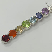 Load image into Gallery viewer, Pendant - 7 Chakra Stones
