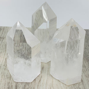 Clear Quartz Standing Point