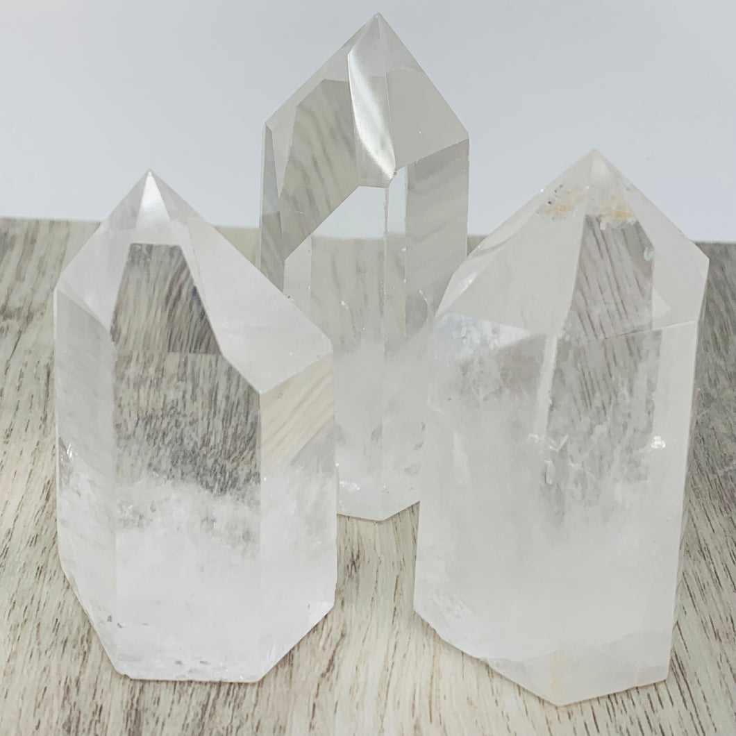 Clear Quartz Standing Point