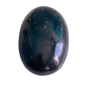 Black Tourmaline - Palm Stone (Polished)