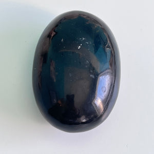 Black Tourmaline - Palm Stone (Polished)