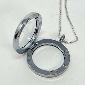 Necklace - Round Glass Locket