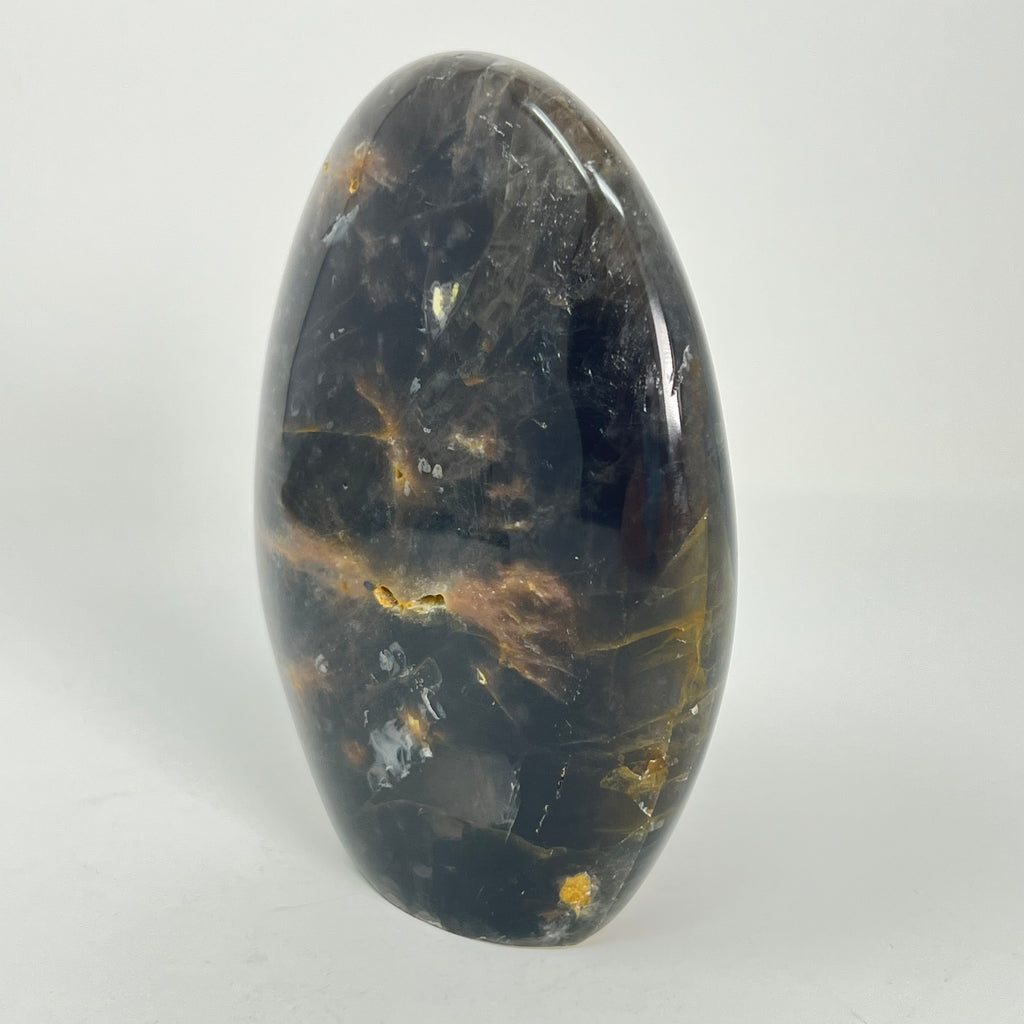 Black Moonstone - Free Form Polished Stand Up