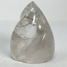 Load image into Gallery viewer, Clear Quartz Standing Flame
