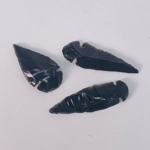 Black Obsidian Arrowhead - $2.50