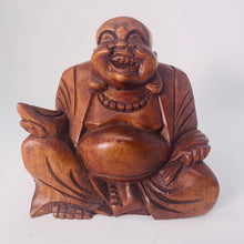 Load image into Gallery viewer, Happy Buddha (Wood)
