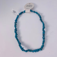 Load image into Gallery viewer, Turquoise Chip Necklace - 18&quot;
