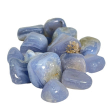 Load image into Gallery viewer, Blue Lace Agate - Tumbled
