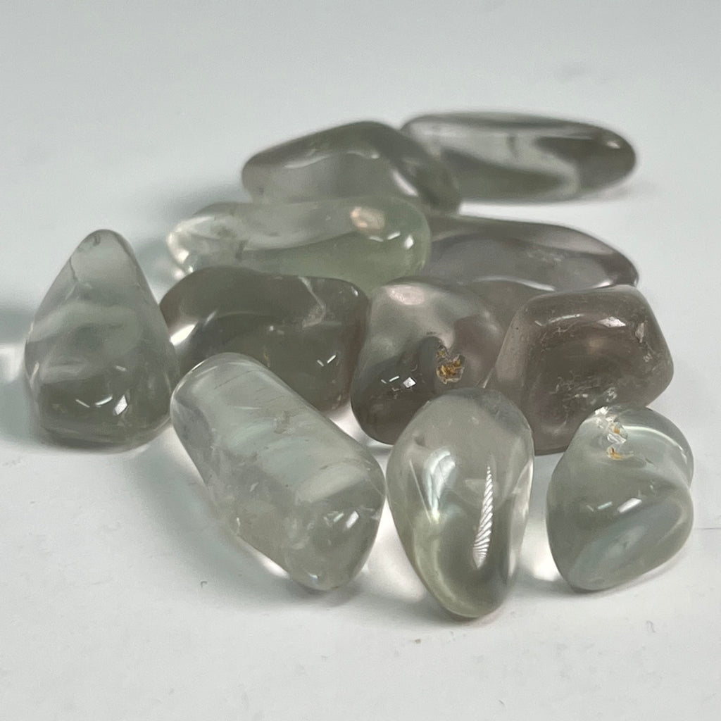Prasiolite (Green Amethyst) - Tumbled