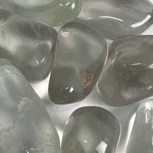 Prasiolite (Green Amethyst) - Tumbled