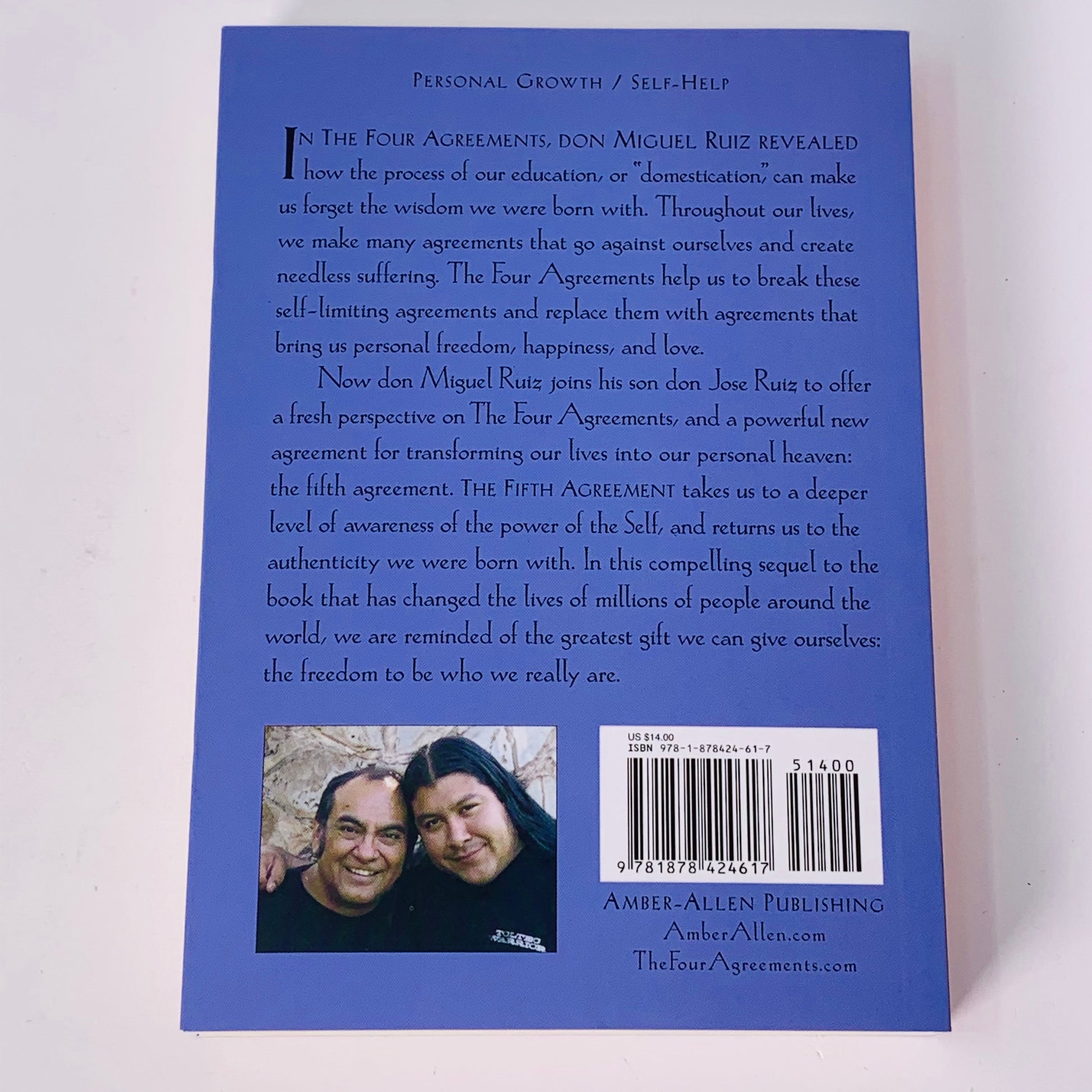 The Fifth Agreement by Don Miguel Ruiz