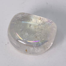 Load image into Gallery viewer, Rainbow/Angel Aura Clear Quartz - Tumbled
