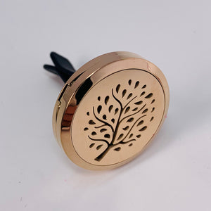 Aromatherapy Car Diffuser (Rose Gold)