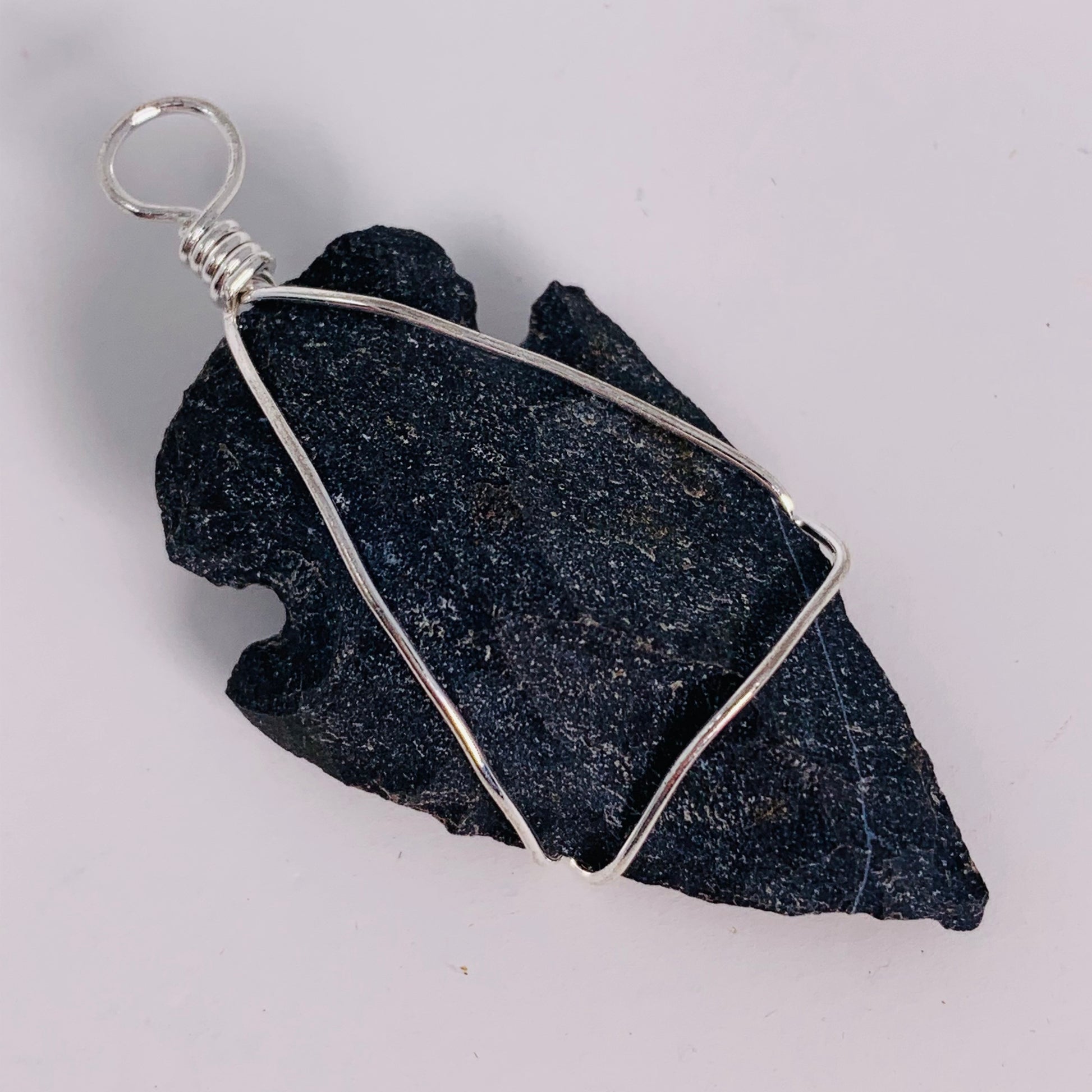 Arrowhead Wire Wrapped Pendant (Options)