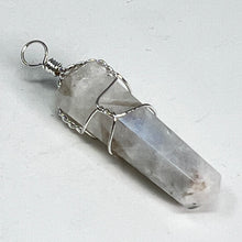 Load image into Gallery viewer, Wire Wrapped Crystal Pendant (18 Options)
