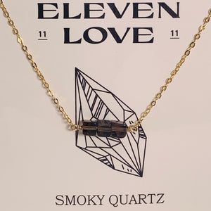 Smoky Quartz Necklace by Eleven Love