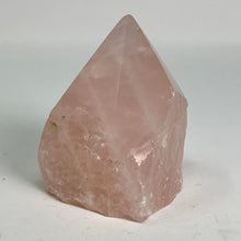 Load image into Gallery viewer, Rose Quartz Rough Base/Polished Point
