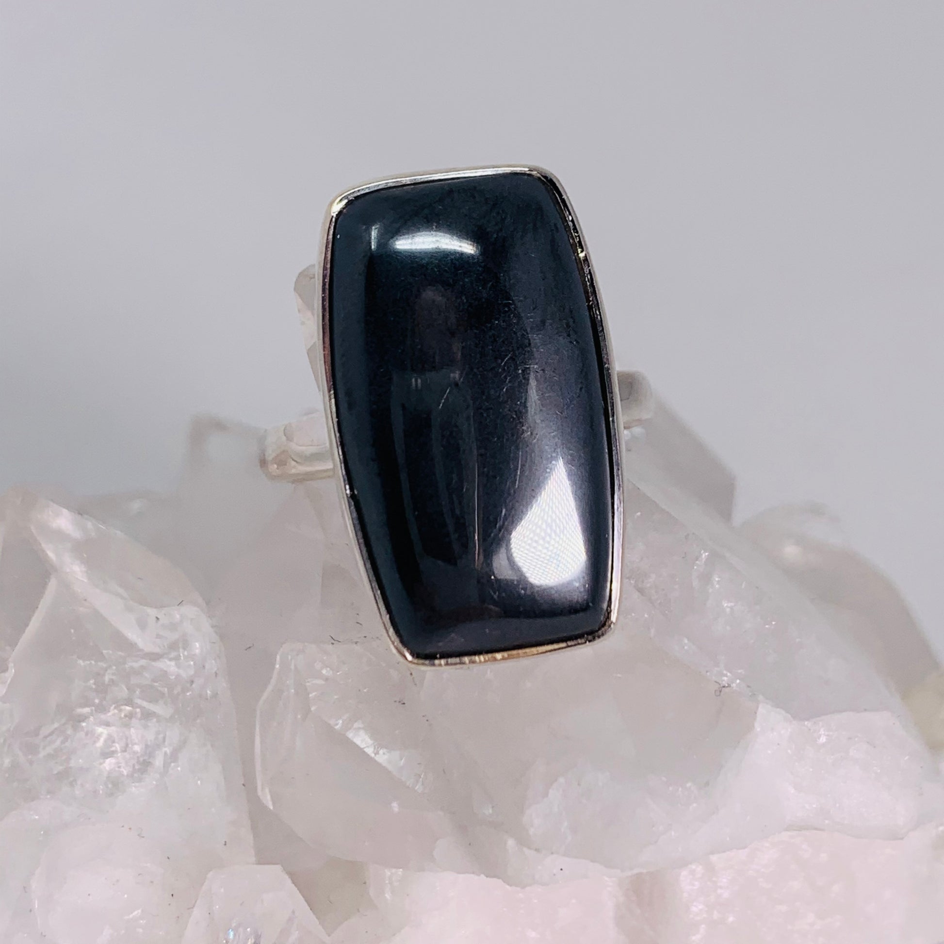 Ring - Hematite Size 8