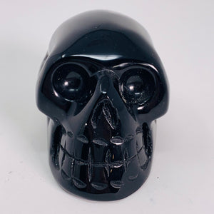 Crystal Skull - Black Obsidian