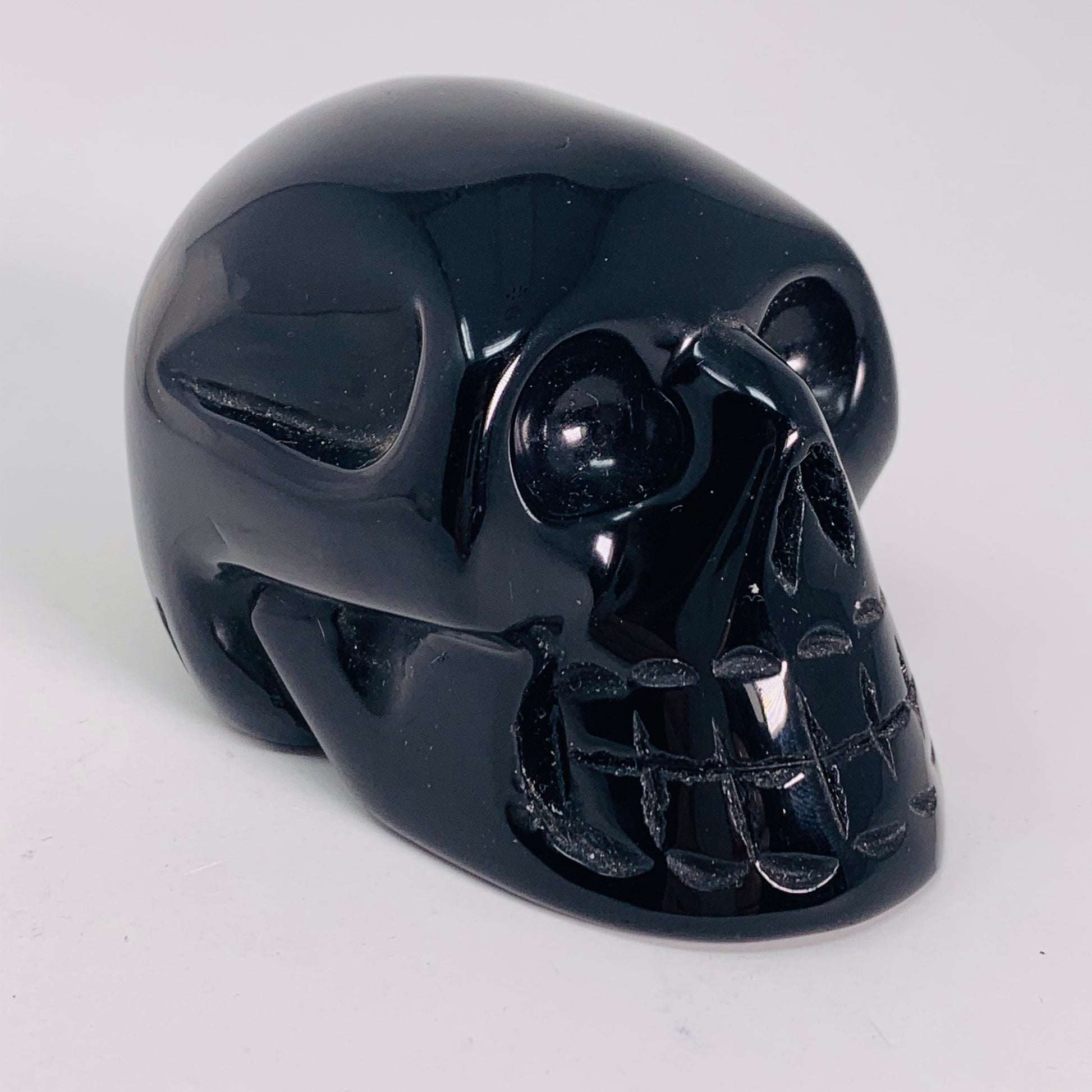 Crystal Skull - Black Obsidian