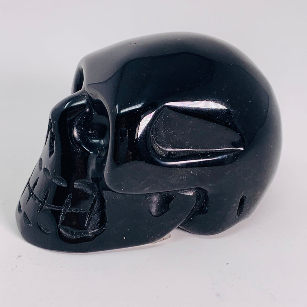 Crystal Skull - Black Obsidian