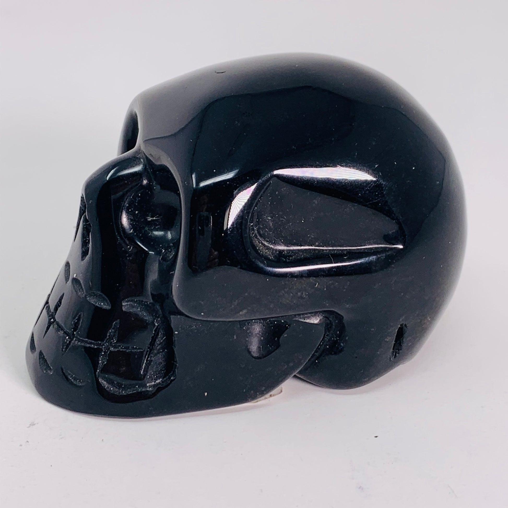 Crystal Skull - Black Obsidian