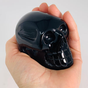 Crystal Skull - Black Obsidian
