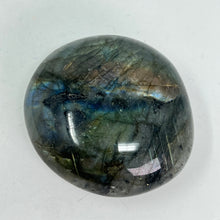 Load image into Gallery viewer, Labradorite Palm Stone $30

