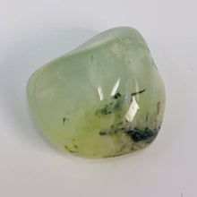 Load image into Gallery viewer, Epidote in Prehnite - Tumbled
