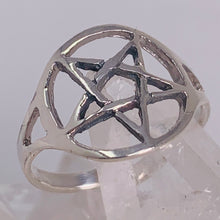 Load image into Gallery viewer, Ring - Pentacle (Multiple sizes)
