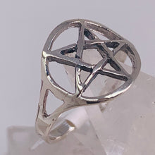 Load image into Gallery viewer, Ring - Pentacle (Multiple sizes)
