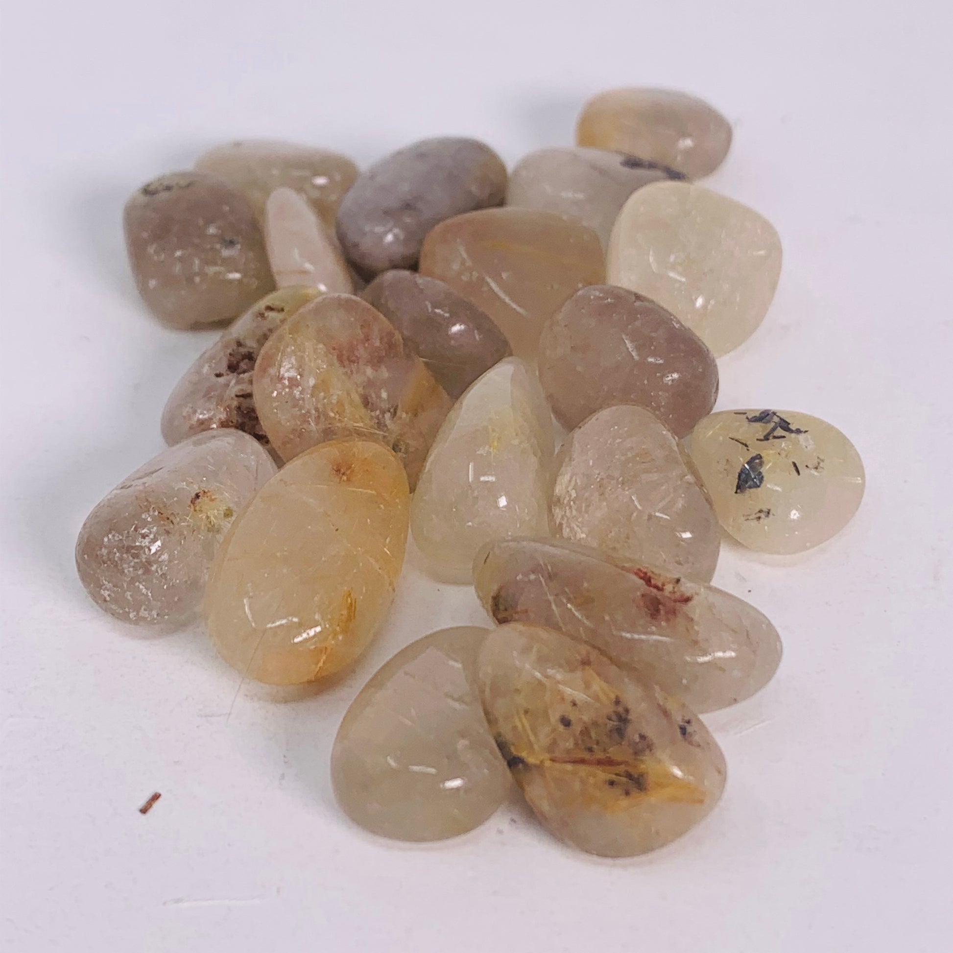 Rutilated Quartz - Tumbled