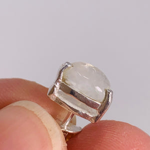 Earrings - Moonstone (triangle)