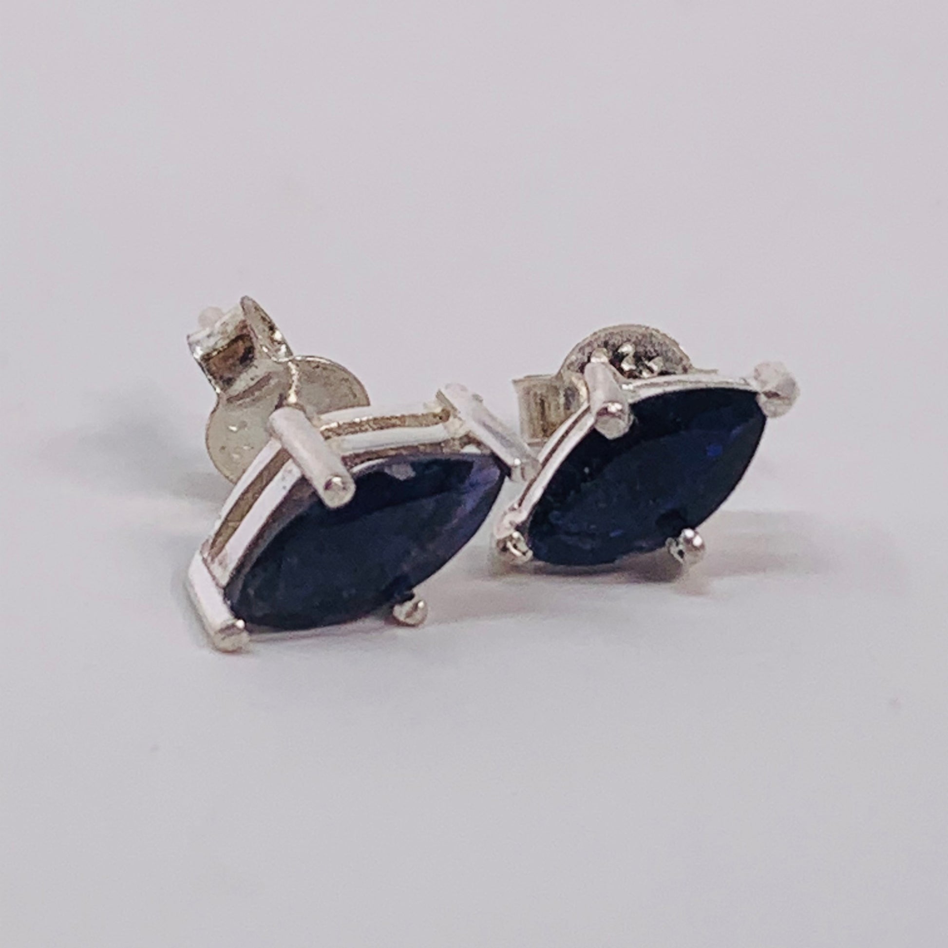 Earrings - Iolite (Eye)