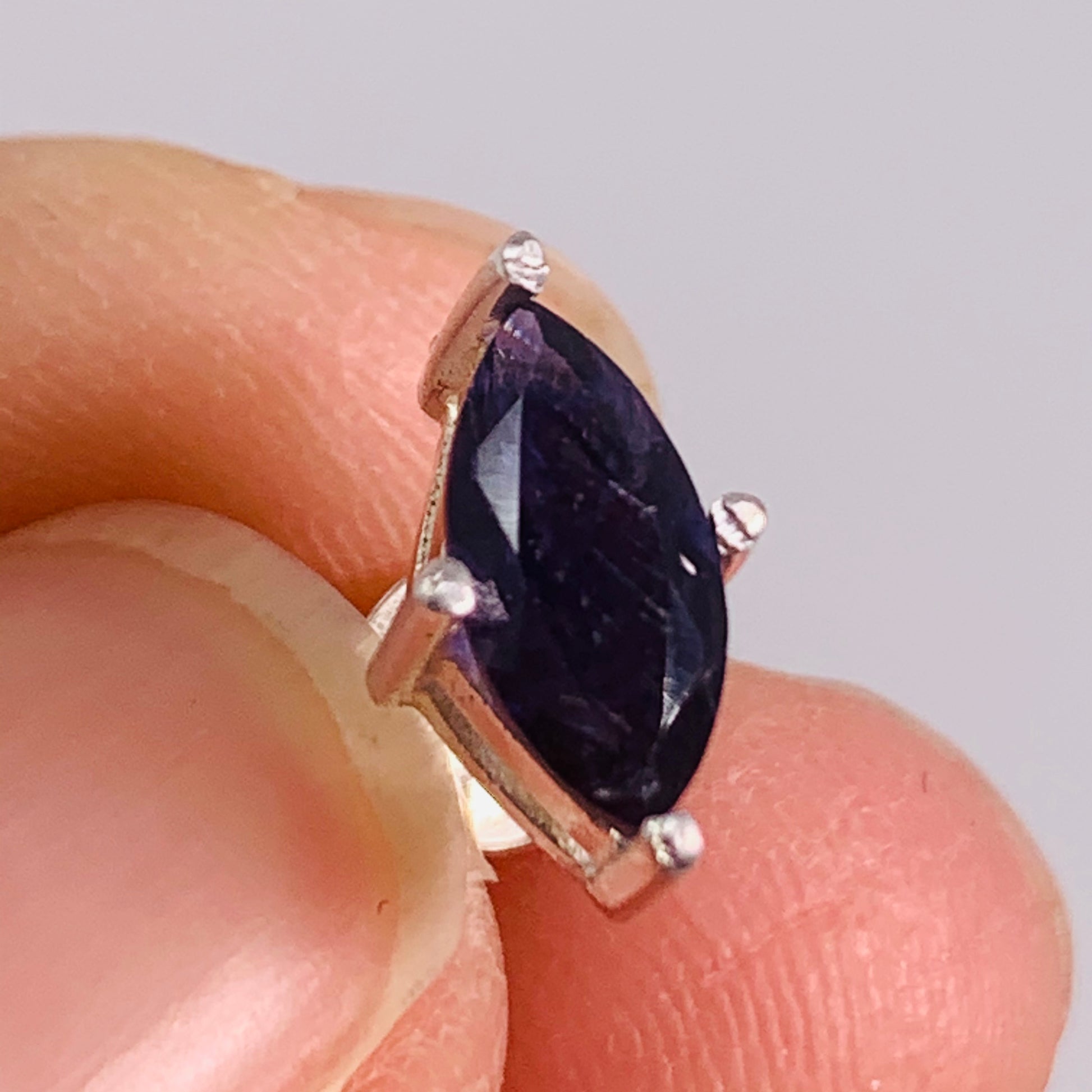 Earrings - Iolite (Eye)