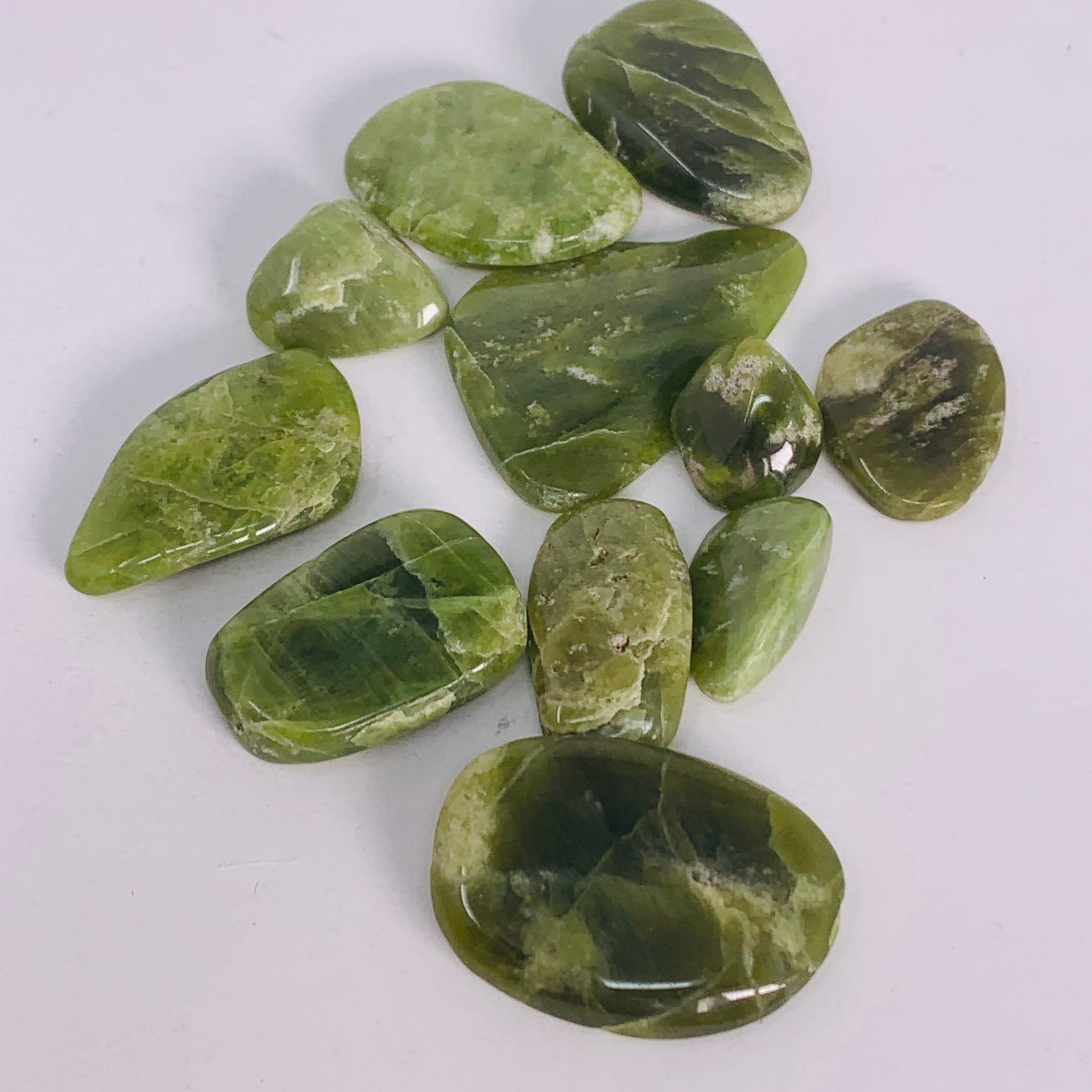 Serpentine Flat Tumbled