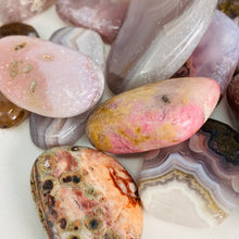 Load image into Gallery viewer, Pink Botswana Agate - Tumbled (2 Szies)

