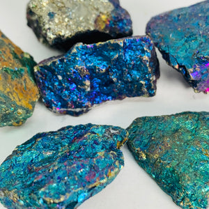 Peacock Ore Chunks