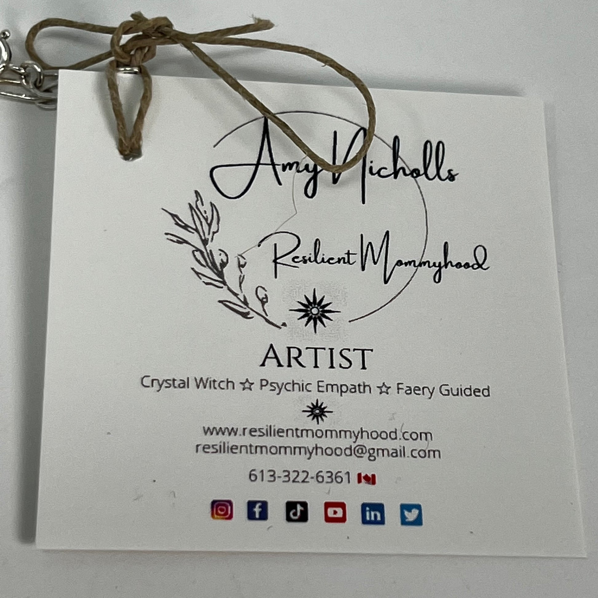 Abalone Pendant on Sterling Silver by Amy Nicholls