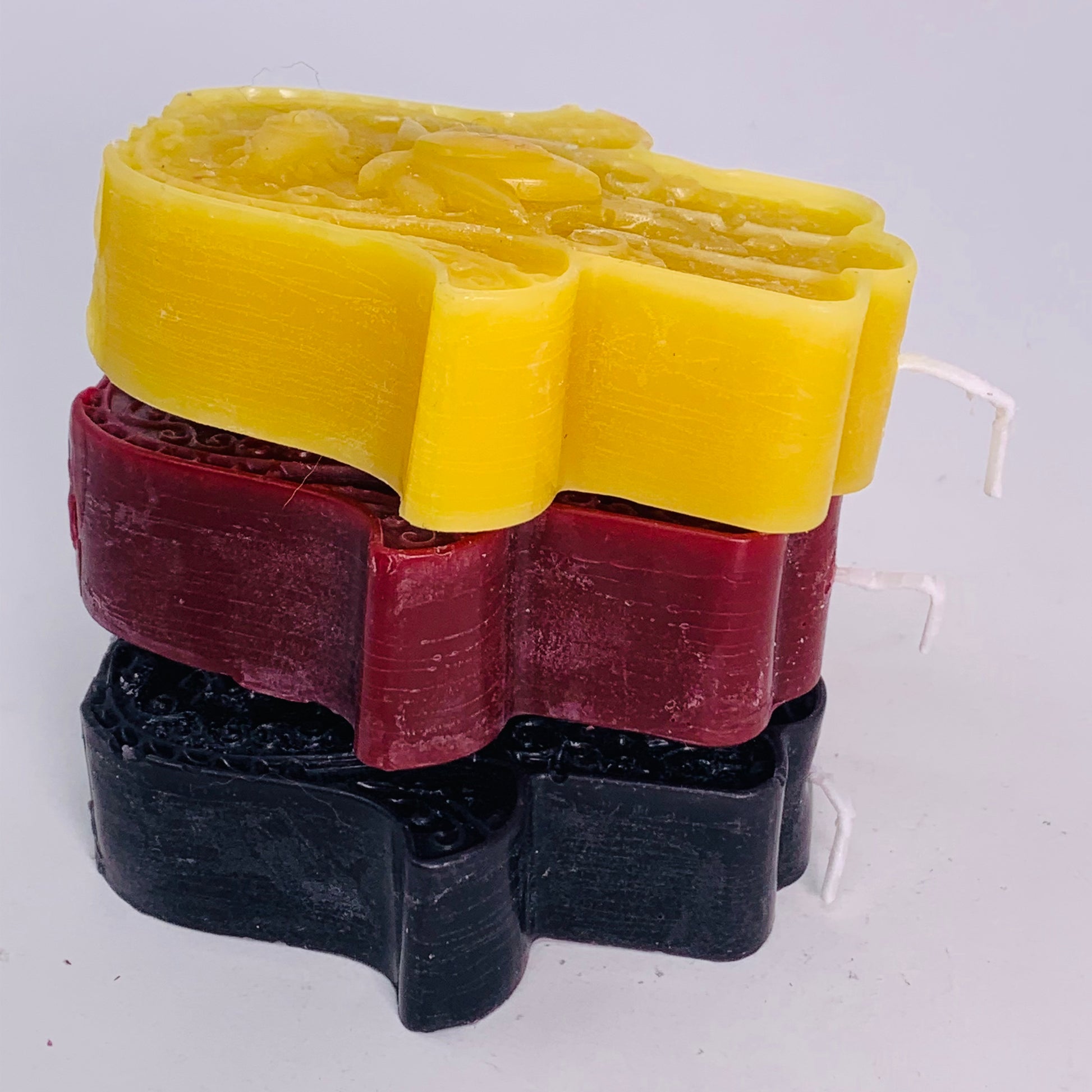 Beeswax Candle - Hamsa Healing Hand