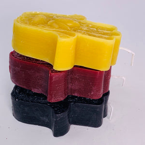 Beeswax Candle - Hamsa Healing Hand