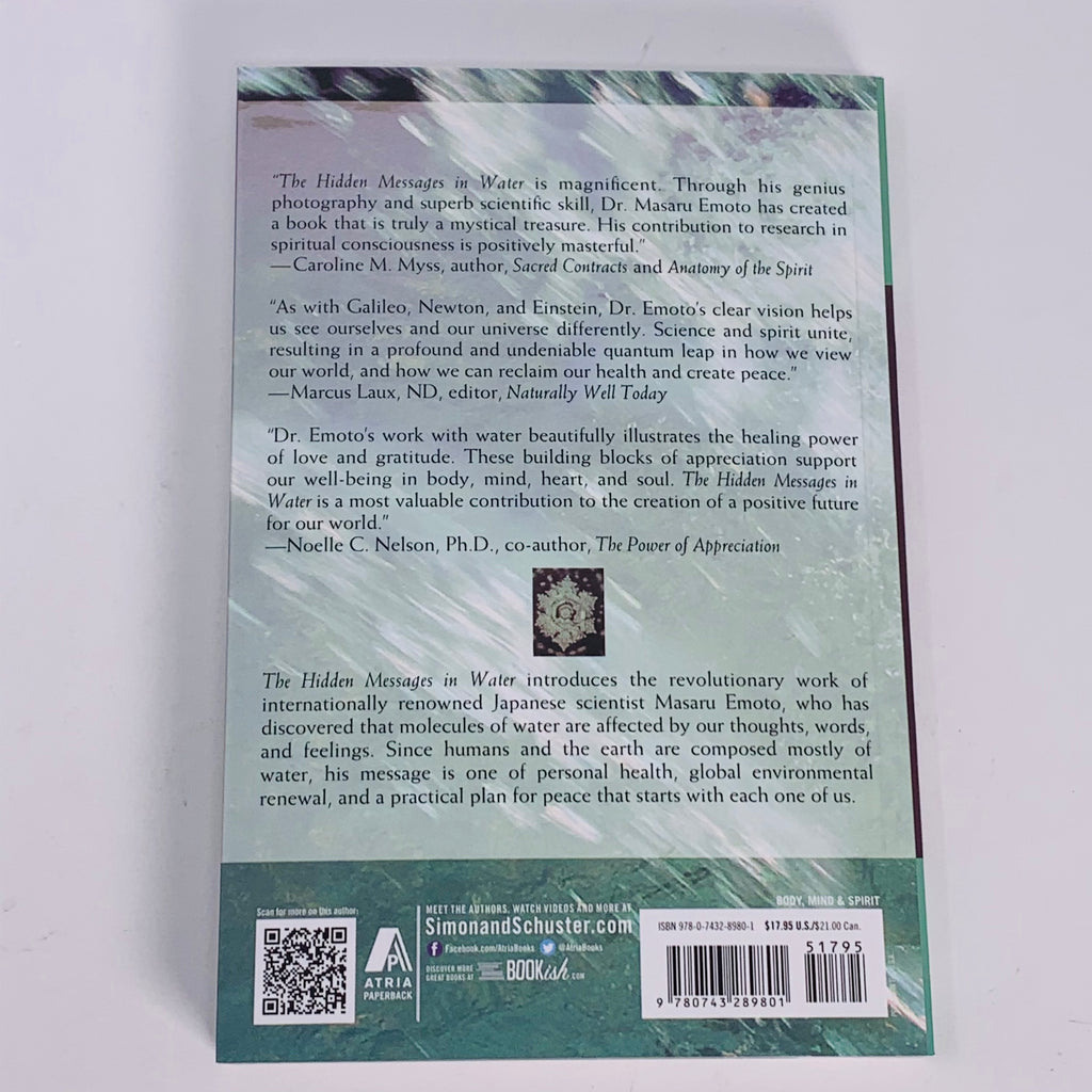 The Hidden Messages in Water by Masaru Emoto