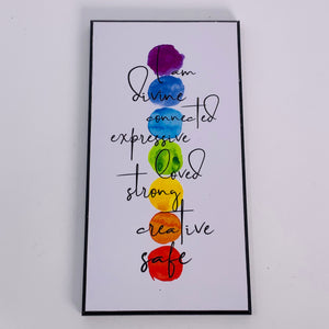 Wall Art - Chakra "I am"