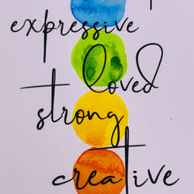 Load image into Gallery viewer, Wall Art - Chakra &quot;I am&quot;
