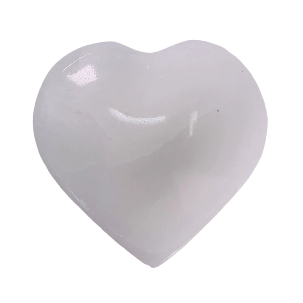 Selenite Heart Bowl