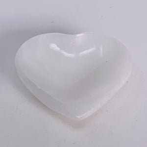 Selenite Heart Bowl